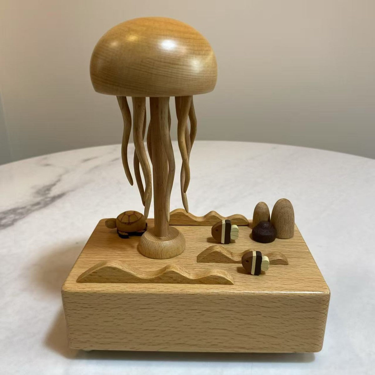 Bluetooth Mechanical Music Box with Animal Designs