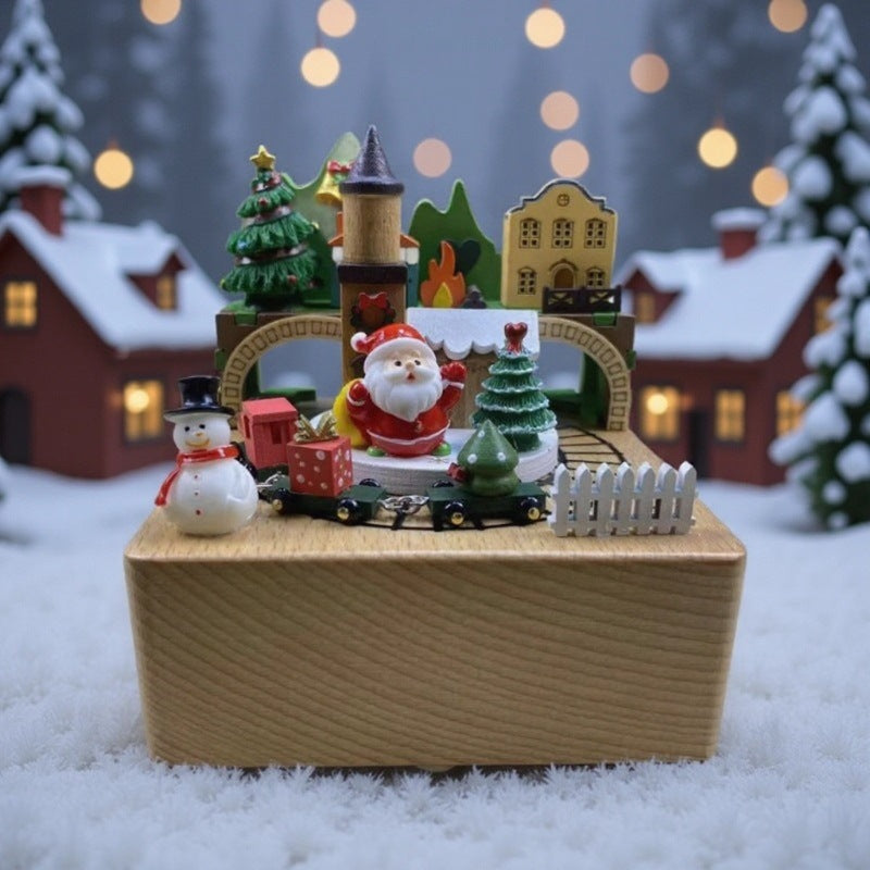 Bluetooth Mechanical Music Box with Animal Designs