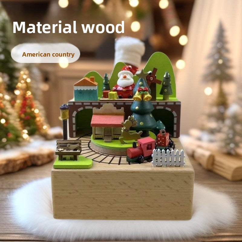 Bluetooth Mechanical Music Box with Animal Designs