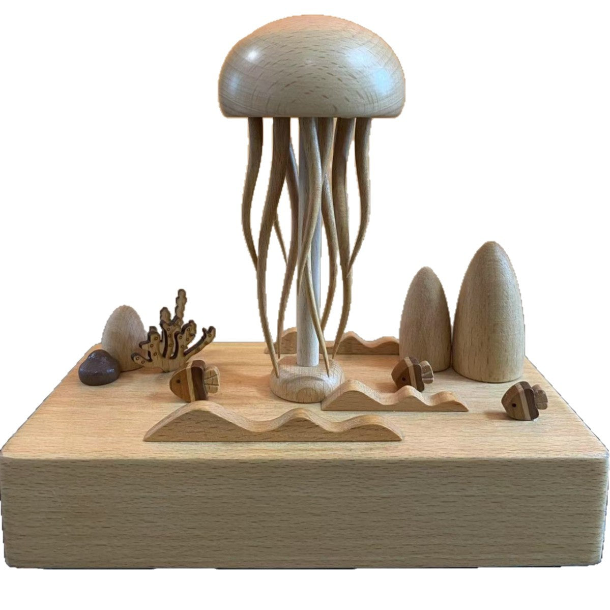 Bluetooth Mechanical Music Box with Animal Designs