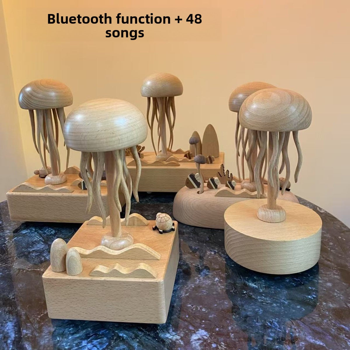 Bluetooth Mechanical Music Box with Animal Designs