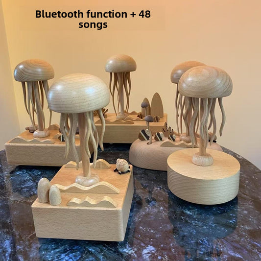 Bluetooth Mechanical Music Box with Animal Designs